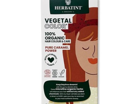 Herbatint Organic Vegetal Color Pure Caramel Power 100g Discount