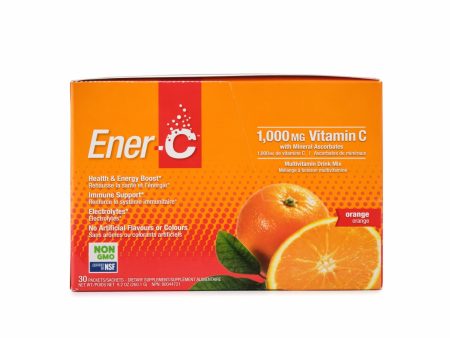 Ener-C 1,000mg Vitamin C Orange 30 Packets Fashion