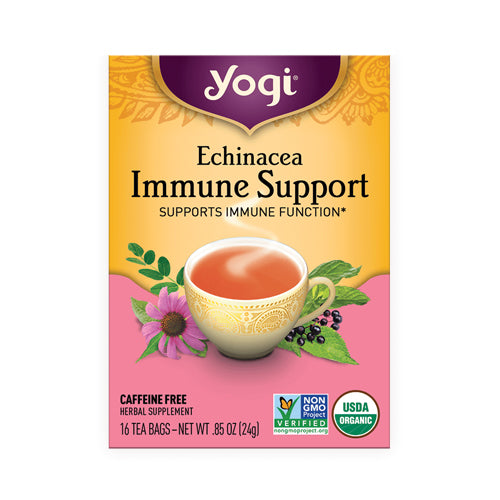 Yogi Echinacea Immune Support 16 tea bags Hot on Sale