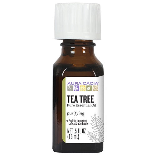 Aura Cacia Tea Tree Essential Oil 15ml on Sale