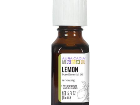 Aura Cacia Lemon Essential Oil 15ml Online