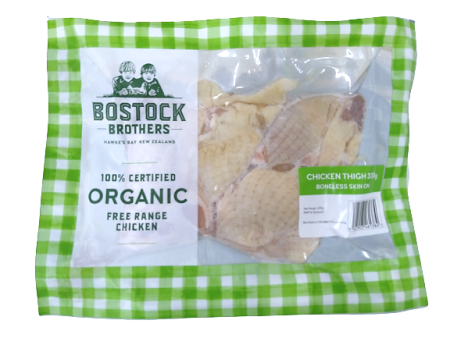 Frozen Bostock Chicken Thighs Boneless 330g Online Sale