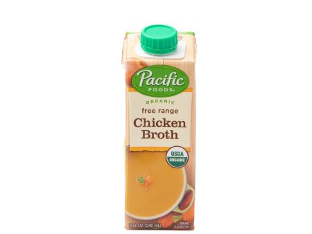 Pacific Organic Free Range Chicken Broth 240ml Supply