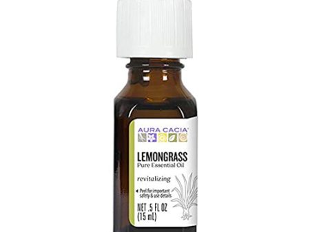 Aura Cacia Lemongrass Essential Oil 15ml For Cheap