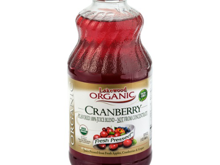 Lakewood Organic Cranberry Juice Blend 946ml Hot on Sale