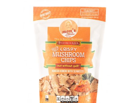 7 Flavors Of Asia Baked Crispy Mushroom Chips Korean Kimchi With Seaweeds 50g Fashion