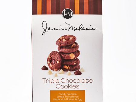 J&M Triple Chocolate Cookies 170g Online Sale