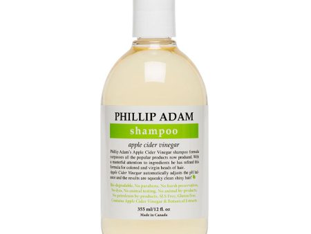 Phillip Adam Apple Cider Vinegar Shampoo 355ml Hot on Sale