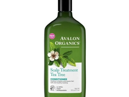 Avalon Organics Scalp Treatment Tea Tree Conditioner 312g Sale