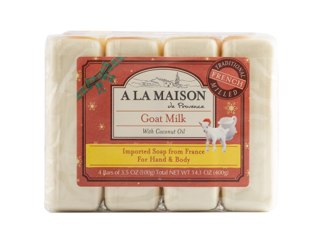 A La Maison Goat Milk Bar Soap 396g Hot on Sale