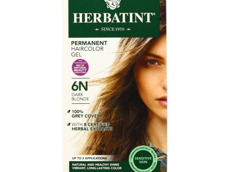 Herbatint 6N Dark Blonde Hair Color 150ml Discount