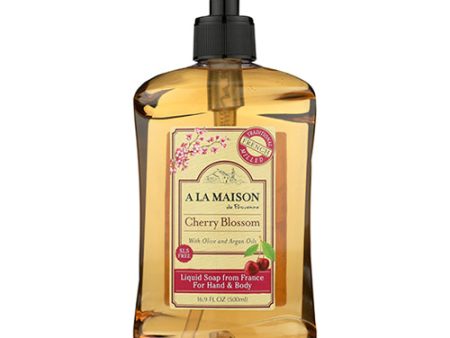 A La Maison Cherry Blossom Liquid Soap 500ml Online now