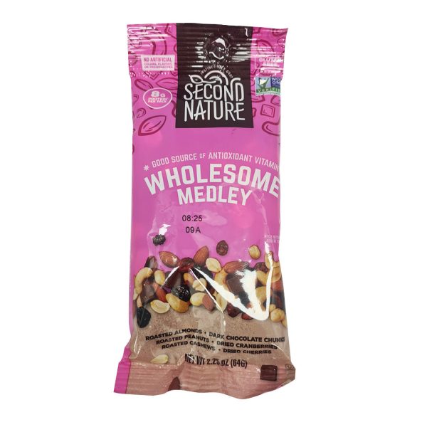 Second Nature Wholesome Medley Trail Mix 64g Online Sale