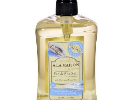 A La Maison Fresh Sea Salt Liquid Soap 500ml on Sale