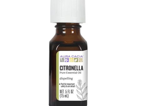 Aura Cacia Citronella Java Pure Essential Oil 15ml Online