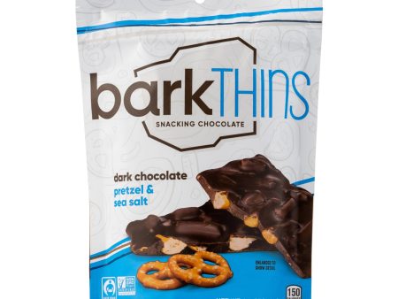 Bark Thins Dark Chocolate Pretzel with Sea Salt 133g For Discount