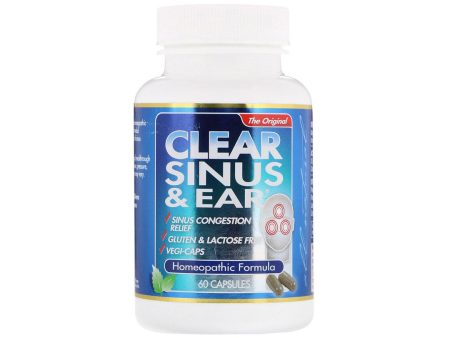 Clear Products Clear Sinus & Ear 60 Capsules Fashion