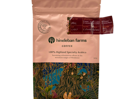 Hineleban Farms 100% Arabica Ground Coffee Beans 500grams For Cheap