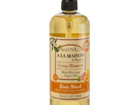 A La Maison de Provence Citrus Blossom Body Wash 750ml Online now