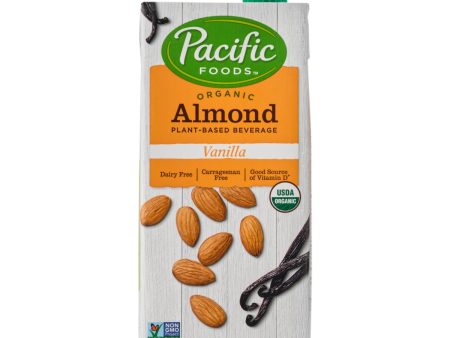 Pacific Foods Organic Almond Milk Vanilla 946ml Online now