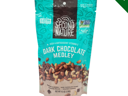 Second Nature Dark Chocolate Medley Trail Mix 127g Hot on Sale