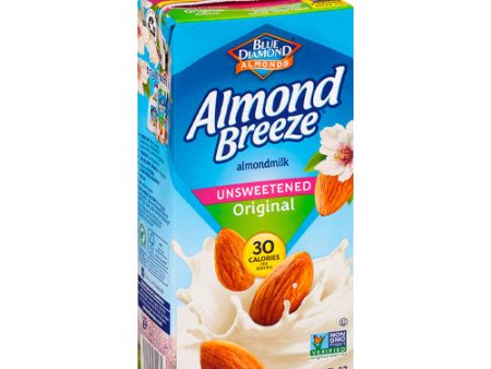 Almond Breeze Unsweetened Original Almond Milk 946ml Supply