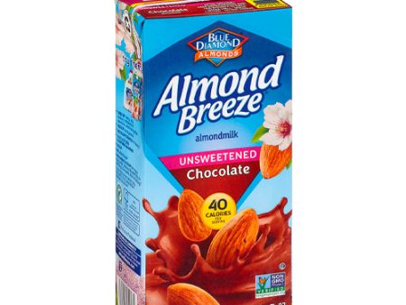 Almond Breeze Unsweetened Chocolate Almond Milk 946ml Hot on Sale