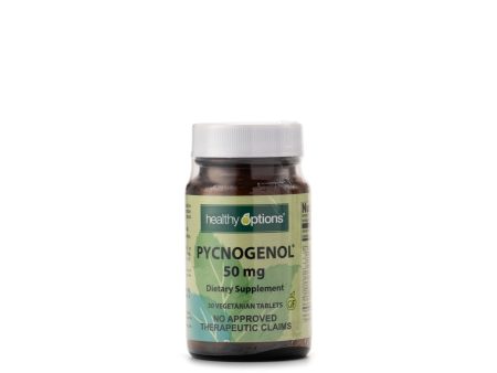 Healthy Options Pycnogenol 50mg 30 Tablets Supply