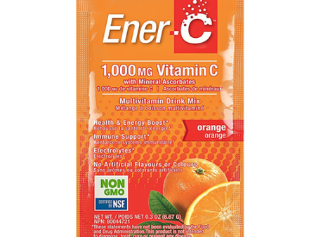 Ener-C 1,000mg Vitamin C Orange Single Packet For Cheap