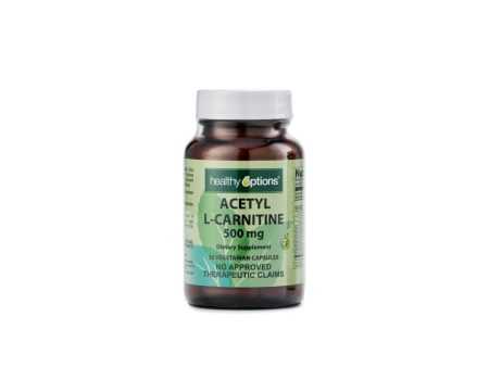 Healthy Options Acetyl L-Carnitine 500mg 30 Capsules Online now