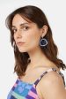 Paper Patch Blue Earrings Discount